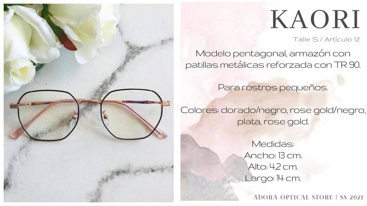 Armazones de metal para graduaciones y anteojos de receta